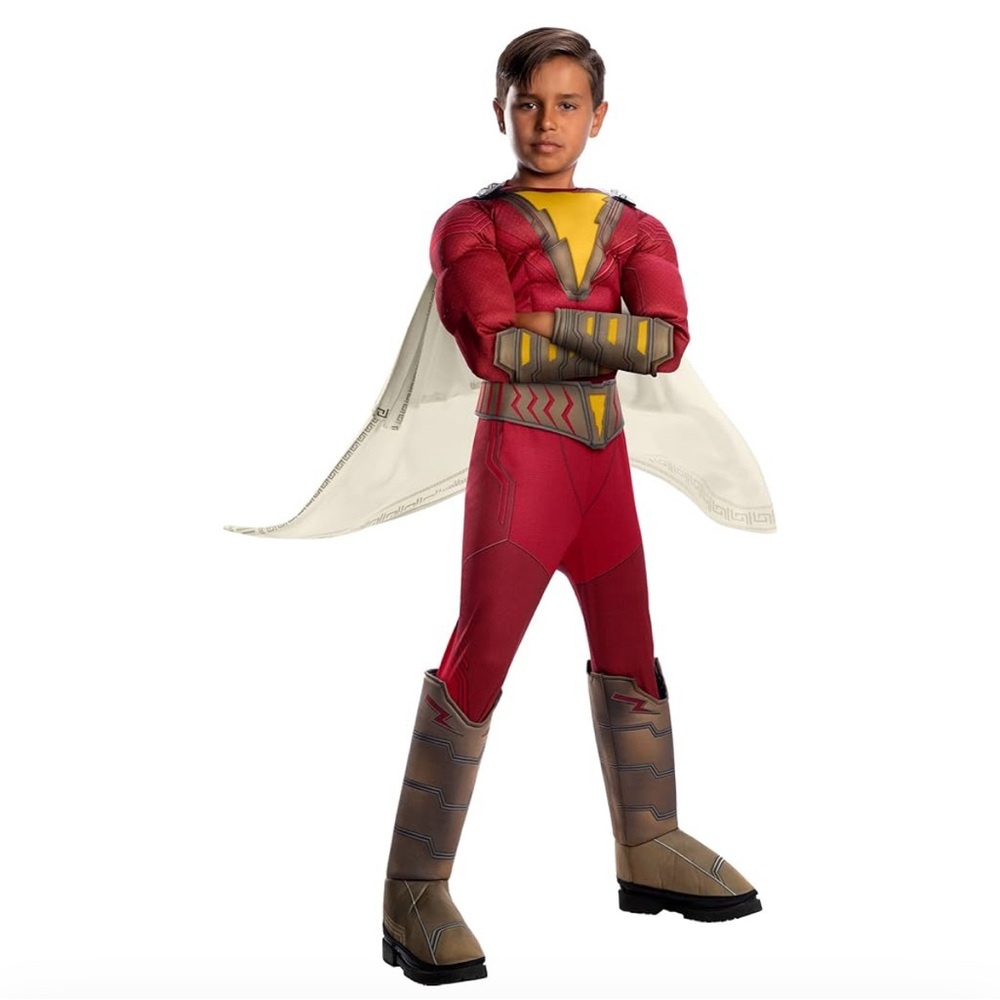 Halloween costume! Shazam kids costume -worn once. Excellent condition! Size SM.